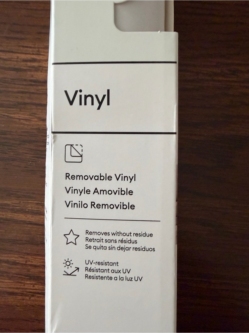 Cricut White Removable Vinyl